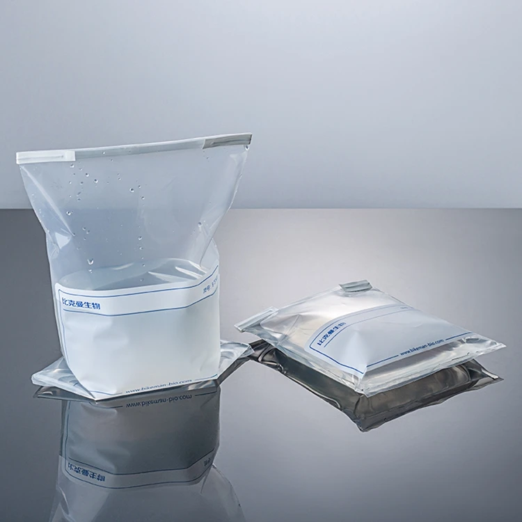 Liquid Sterile Plastic Sample Bag With Iron Wire Closure