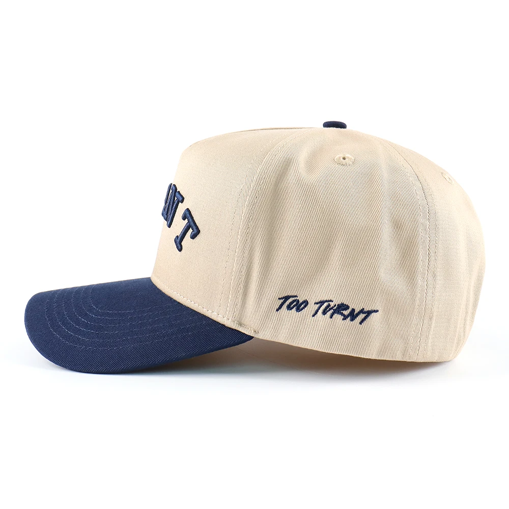 Customized Cotton 5 Panel A Frame Embroidery New Snapback Blank Wholesale Embroidered Logo Men Sports Baseball Hats Baseball Cap