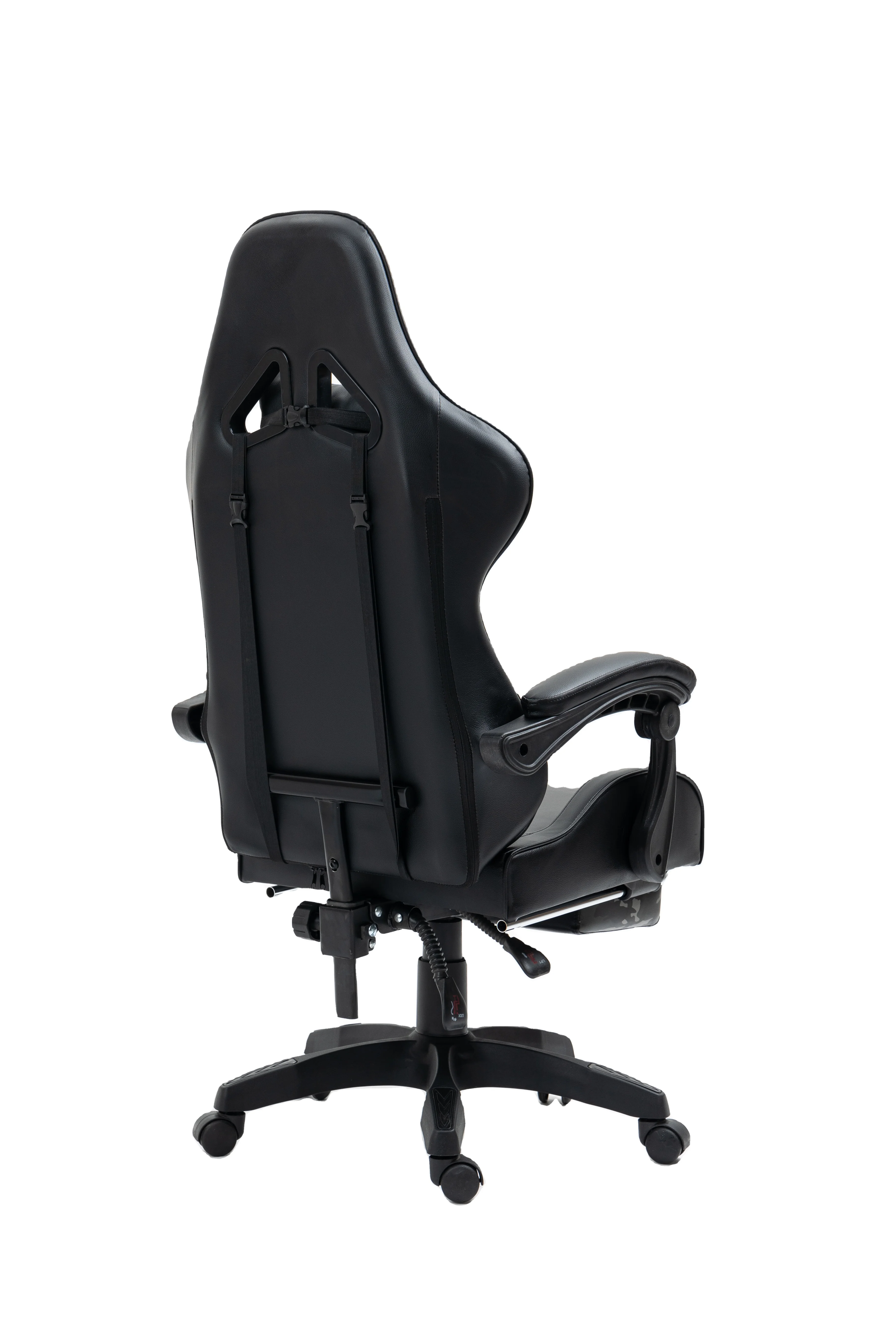 Camouflage Ergonomic Gaming Chair with Swivel Recliner Adjustable Armrest and Footrest Office Desk Chair Made of Leather Iron