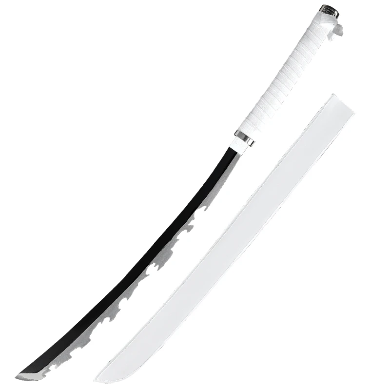 Demon Slayer Hashibira Inosuke Sword with White Leather Saya toy swords