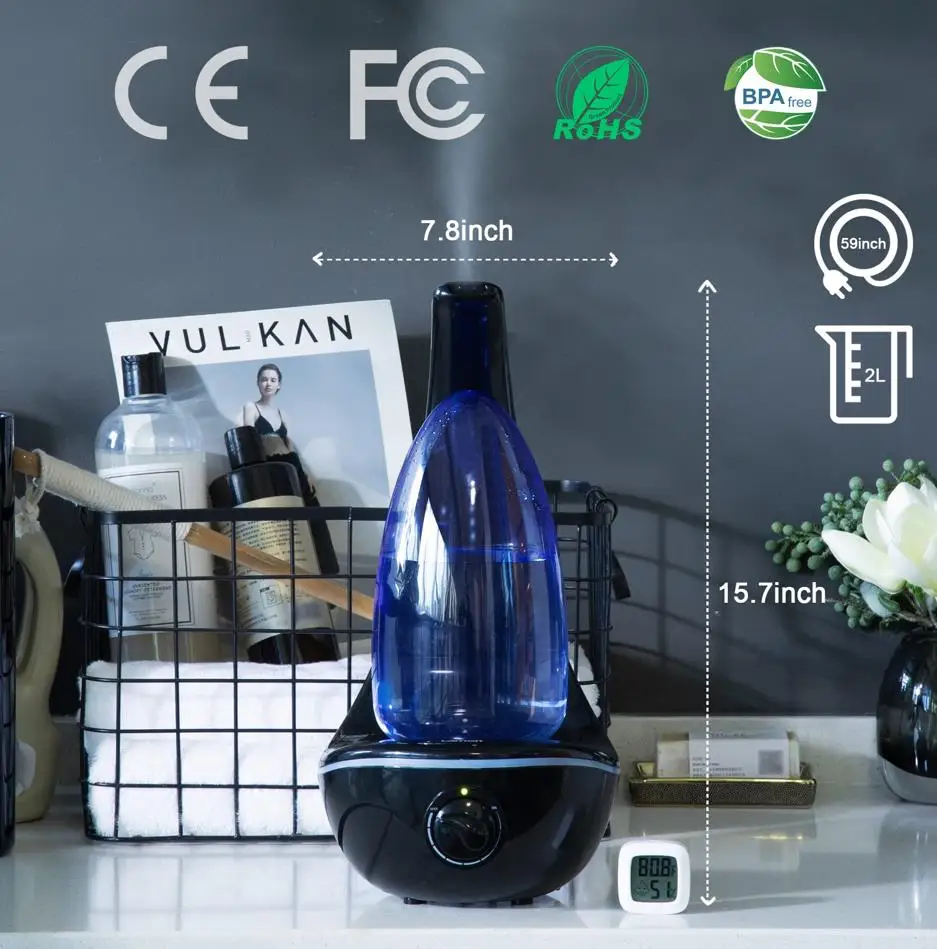 air humidifier 3l essential oil home diffuser humidifier water chamber