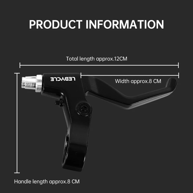 Aluminum Alloy Mountain Bike MTB Handle Spare parts of bicycle  Bicycle Brake Lever