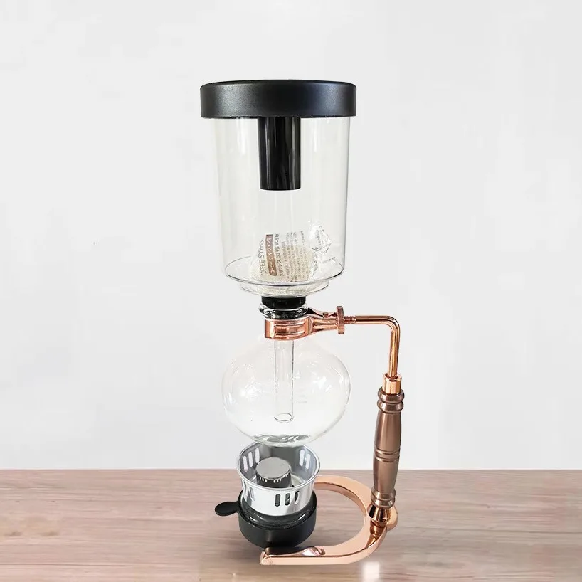 Hot Selling Retro Style French Press Siphon Coffee Maker Premium Quality French Urn for Coffee & Tea