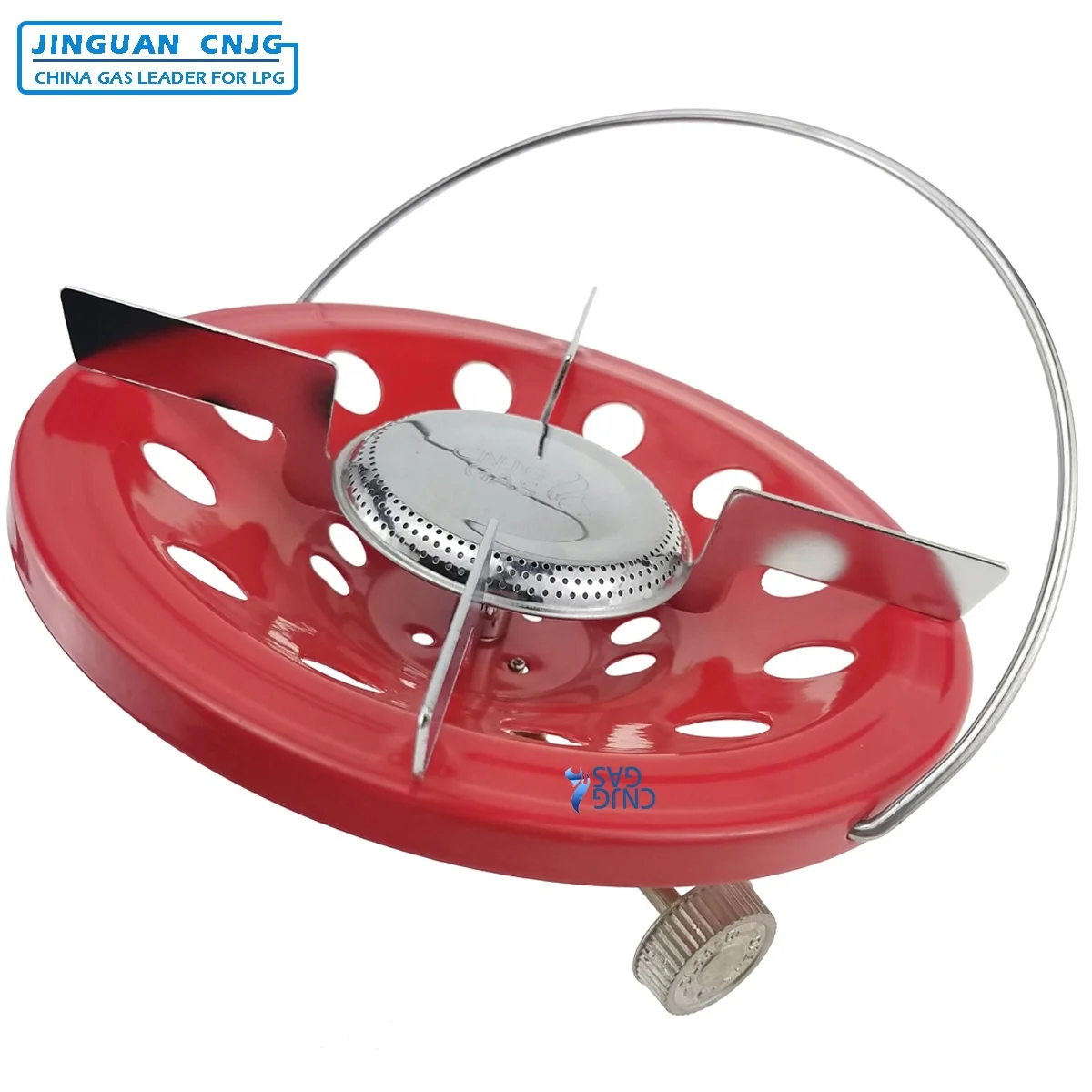 CNJG Euro Camping Gas Stove High Quality Low Price Mini LPG Gas Stove Portable Stainless Steel Gas Cooktops Flame Safety Device