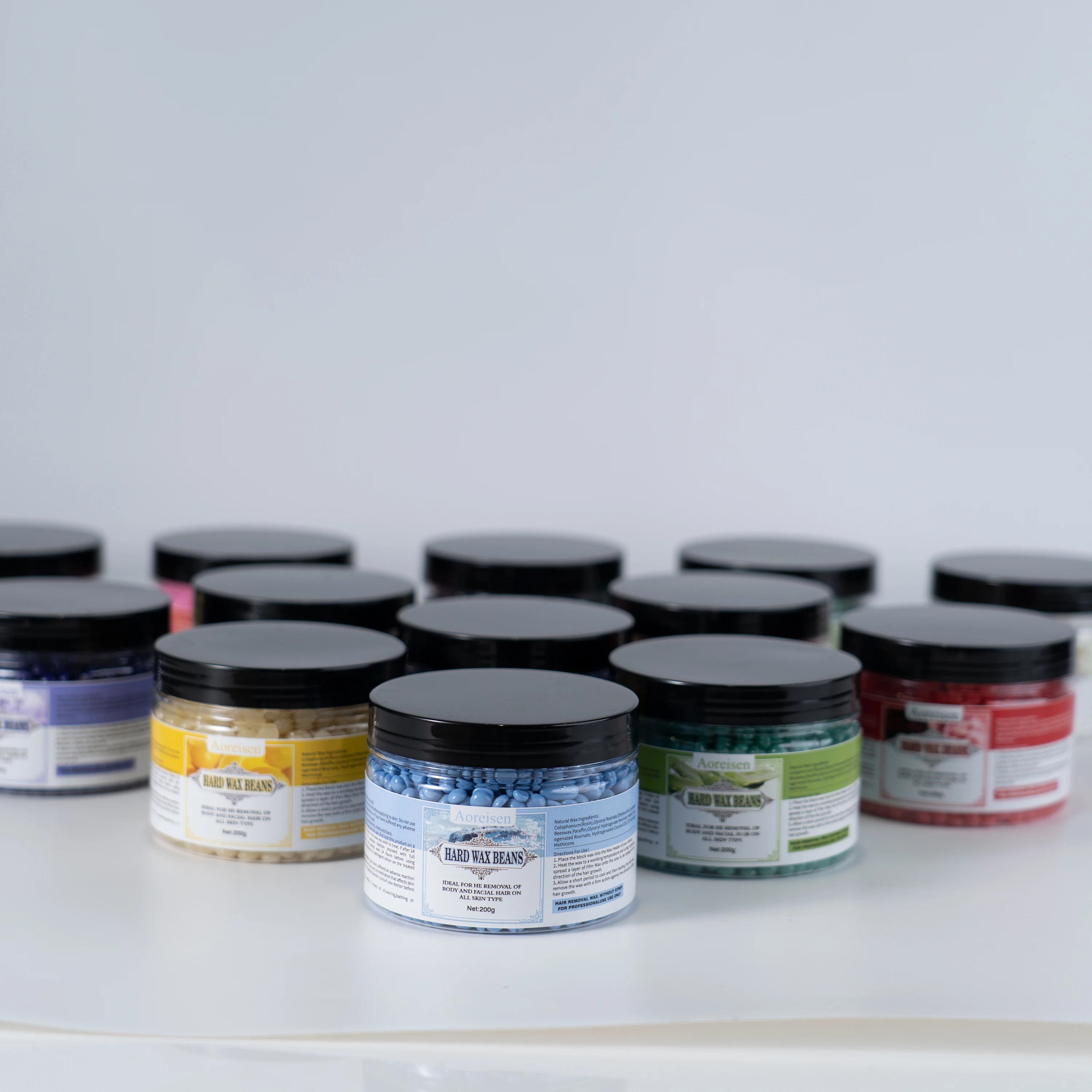 OEMODM Factory Private Label Epilation Hair Removing Wax Beans 100g 500g 1000g Hard Wax Beads Depilatory Hair Removal Wax