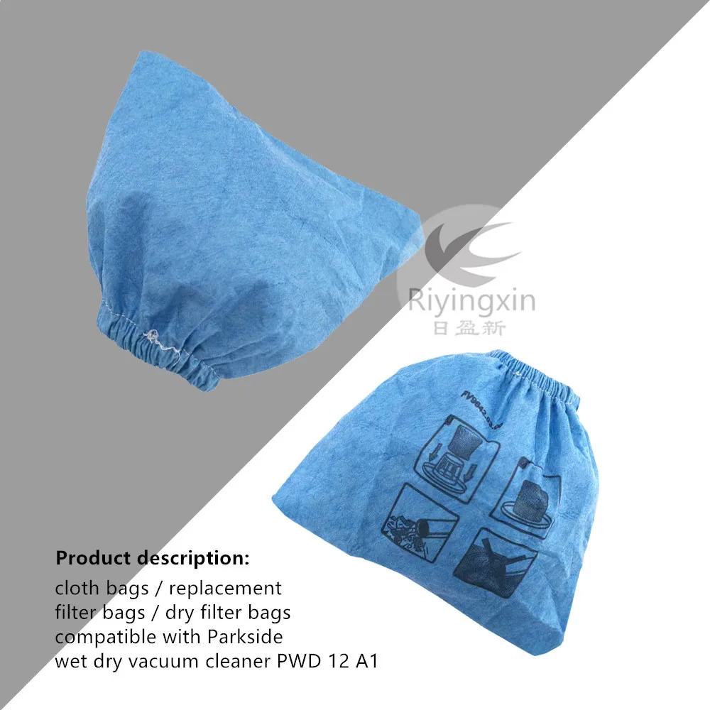 Vacuum Cleaner Fabric Filter Dust Bag for NTS PWD 12 A1 353257 / 385114/332961 Vacuum Cleaner Accessory Parts Dust Bag