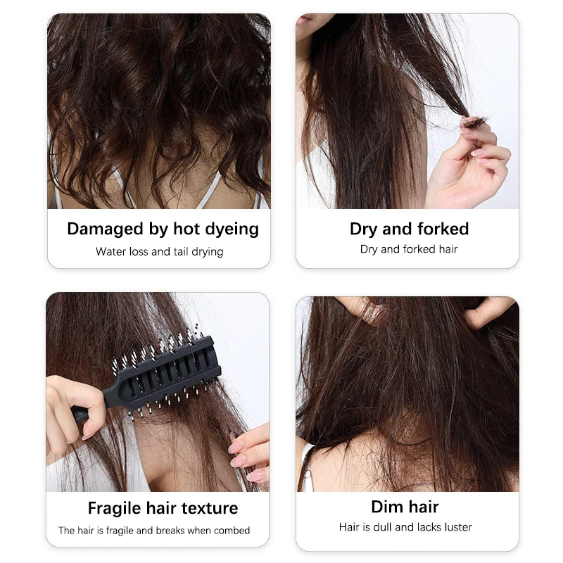 OEM Best Collagen Protein Hair Mask for Women Moisturizing and Repairing Damaged Hair Cream for Dry Hair