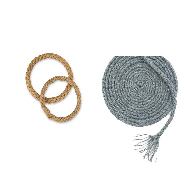 Jute raw materials, Christmas decorative rope, natural pollution-free cotton rope