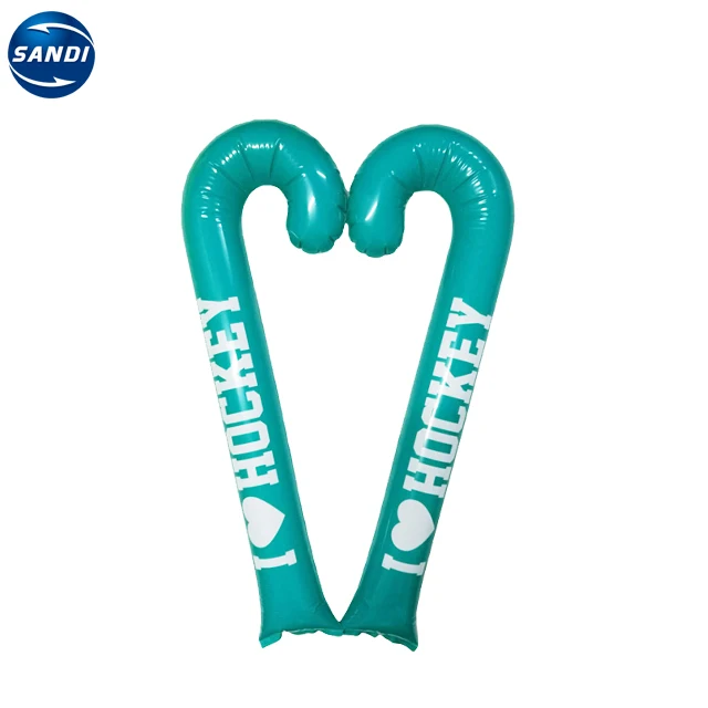 
Cheap custom thunder inflatable plastic led cheering stick 