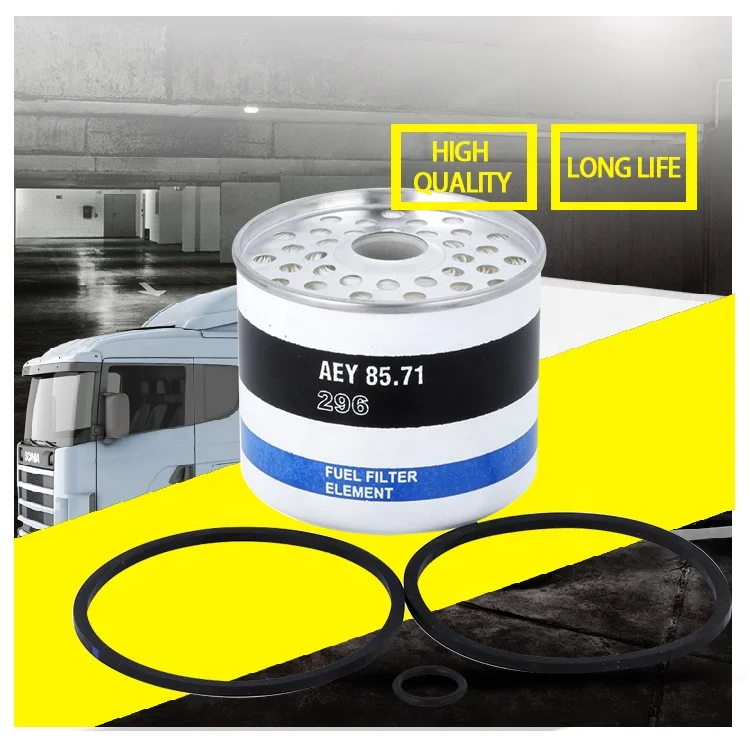 Diesel fuel truck filter custom made cav 296   cav296 universal truck fuel filter