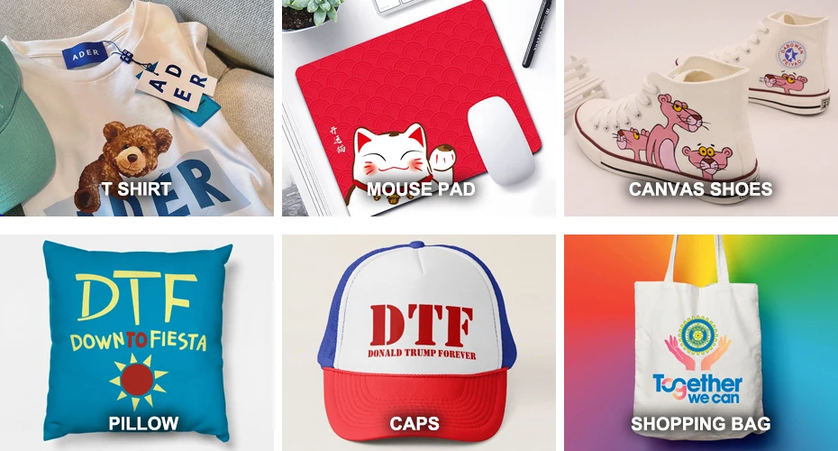 Ocinkjet Premium 250 ML Tshirt DTF  Ink For Epson PET Transfer Film Printing DX5 5113 L1800 L805 DTG Prier