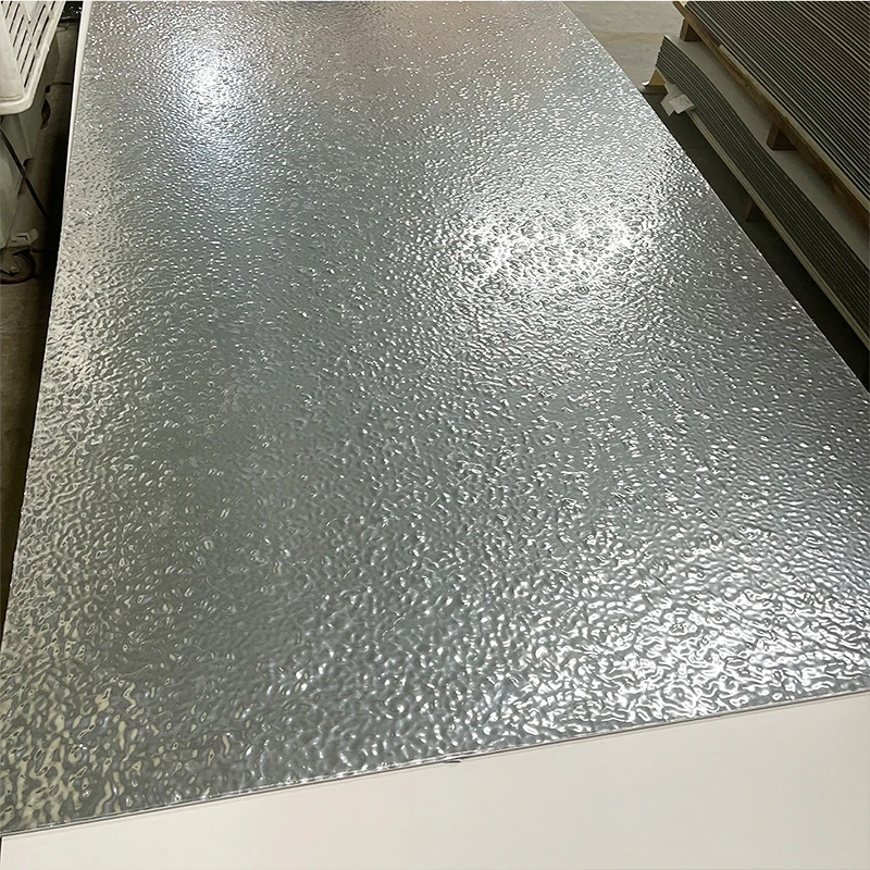 Water Ripple mirror surface interior decoration Bamboo Charcoal board pvc wall panel modern home design