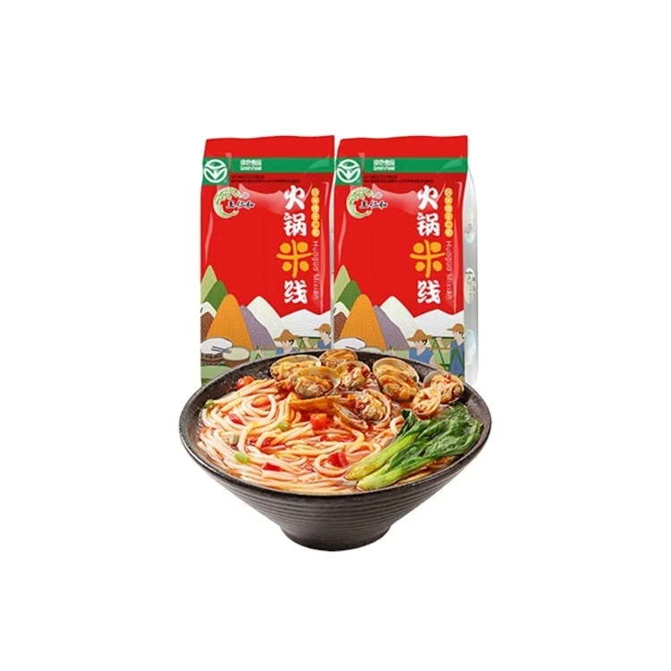 
Wang RenHe Hot Pot Rice Noodle Brown Noodles Organic Rice Stick Noodle 
