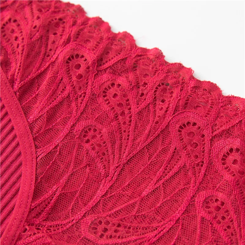 CINVIK Multi-Color Panties Female Cotton Mid-Waist Sexy Lace Breathable Non-Marking Ladies Panties European Size in Stock