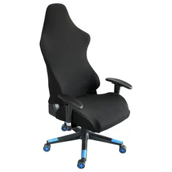 Stretch jacquard computer chair seat covers washable office elastic spandex armchair seat protector cover gaming chair covers