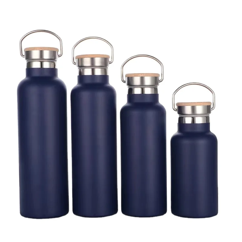 17oz Custom Stainless Steel Sports Water Bottles Insulated Thermos Portable Flask Vacuum Water Bottles Outdoors Camping Glass