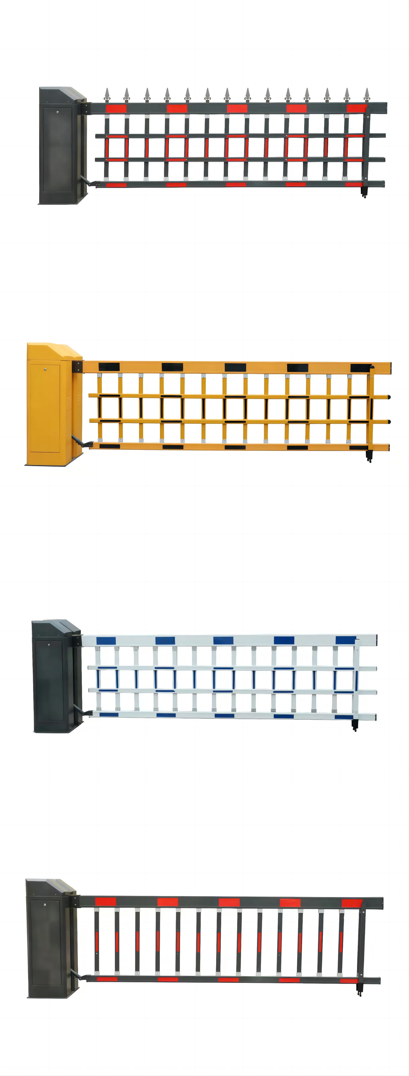 Car Entrance Parking Access Control Barrier Arm Straight Boom Gate Vehicle Barrier Made in China
