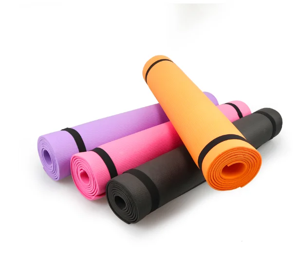 
Hot selling Customizable Color Anti-slip 3mm Thickness PVC Yoga Mats 