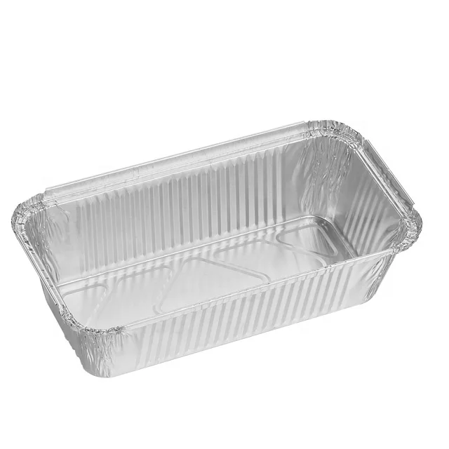 Barquettes Alu Jetables Traiteur 22x11x5cm 900ml Loaf R14L Fast Food Storage Containers aluminum foil food container REC22125I