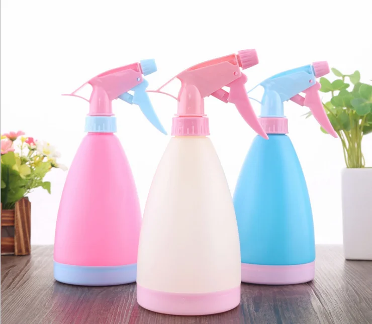 spray bottle PE  material gardening water flower Kitchen cleaning bottle Hotel disinfection bottle