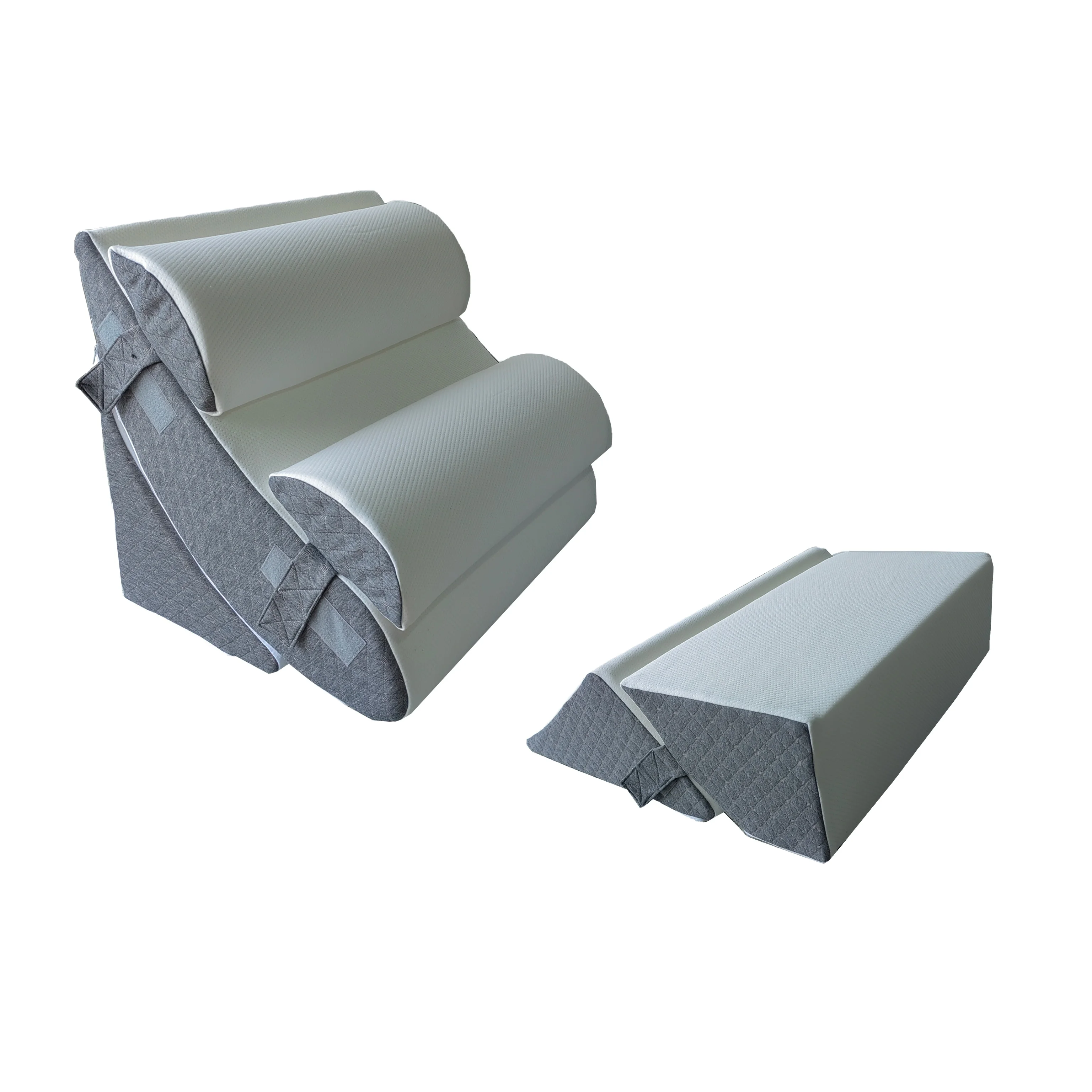 6 pcs 4pcs  Orthopedic Pillow Set bed wedge  Adjustable Relaxing System Leg Elevation Memory Foam Pillow for Back Support Pain R