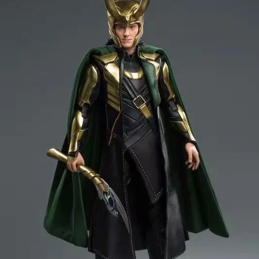Фигурка Loki игрушечная в масштабе 1/7, подвижная Виниловая фигурка Odinson с шарнирными соединениями, кукла с несколькими сменными деталями, модель