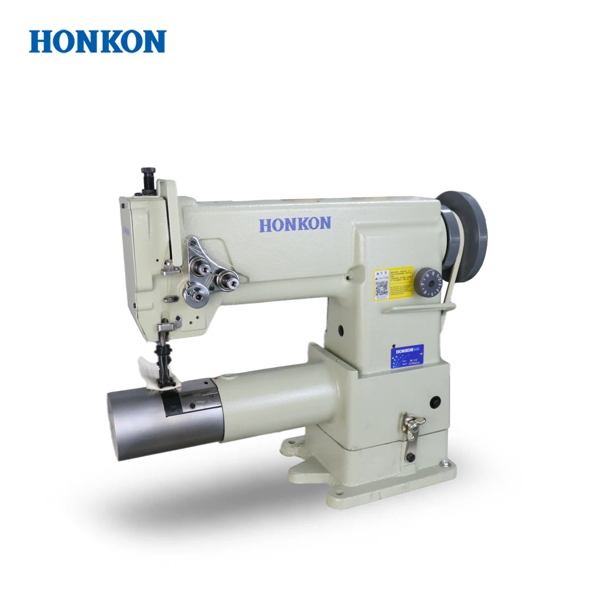 HK-341 Integrated feeding double needle sewing machine Barrel type