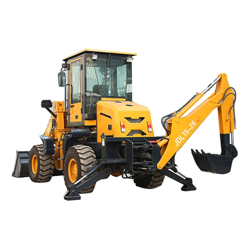 Chinese High Quality SD15-26 Mini Backhoe Excavator Loader Small Backhoe Loader Price Mini Backhoe Loader For Sale