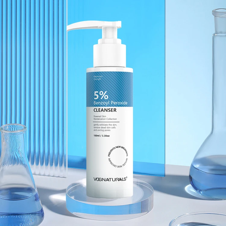 OEM Benzoyl Peroxide Anti Acne Skin Care Set Benzoyl Peroxide Face Wash Whitening Benzoyl Peroxide Gel Face Care Kit