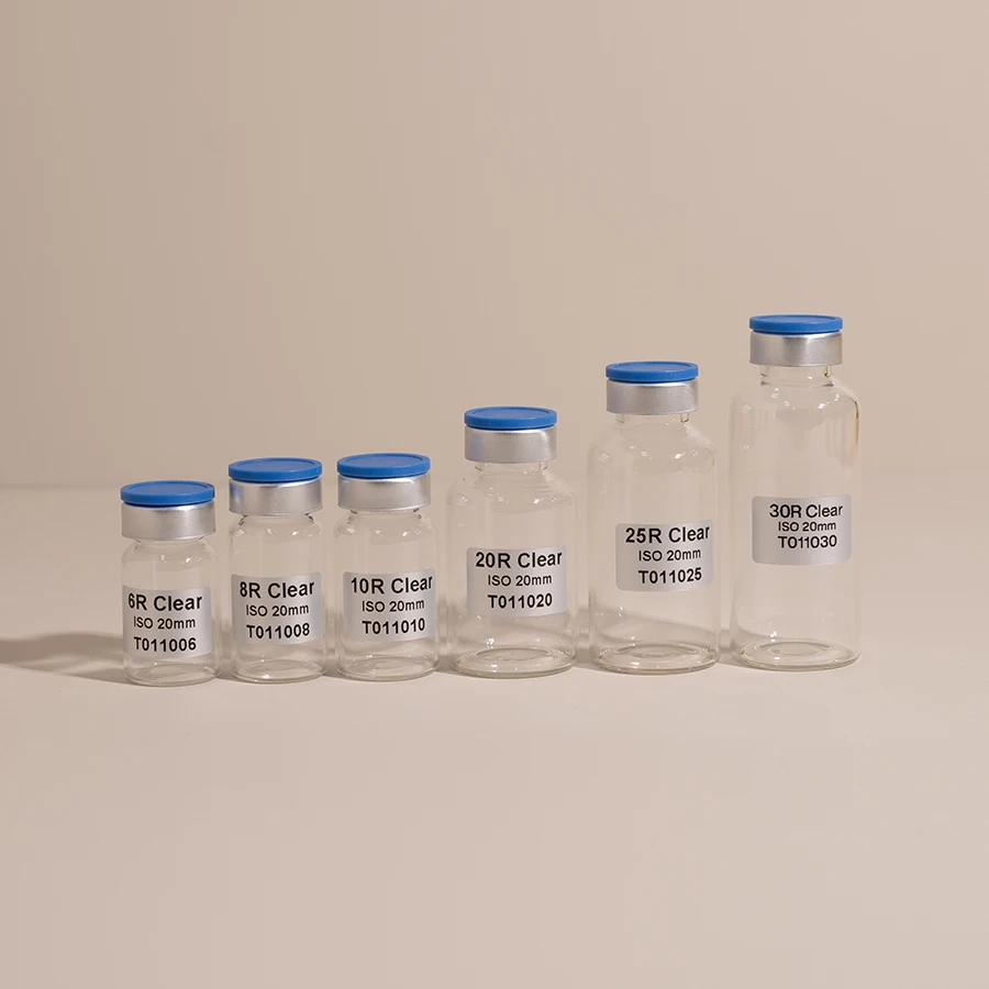 Wholesale 3ml 5ml 7ml 10ml 15ml 20ml 30ml sterile medical bottle empty small glass vials tubular bottle for pharmaceutical