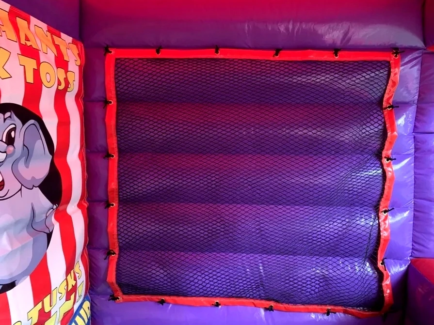 Carnival 4 in 1 Interactive Games Air Juggler/Prize Dart /Basketball Inflatable Sport Games