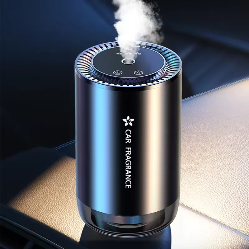 Rechargeable Portable Car Vent Diffuser Wholesale Aluminum Wireless USB Essential Oil Aroma Scent Diffuser Machine