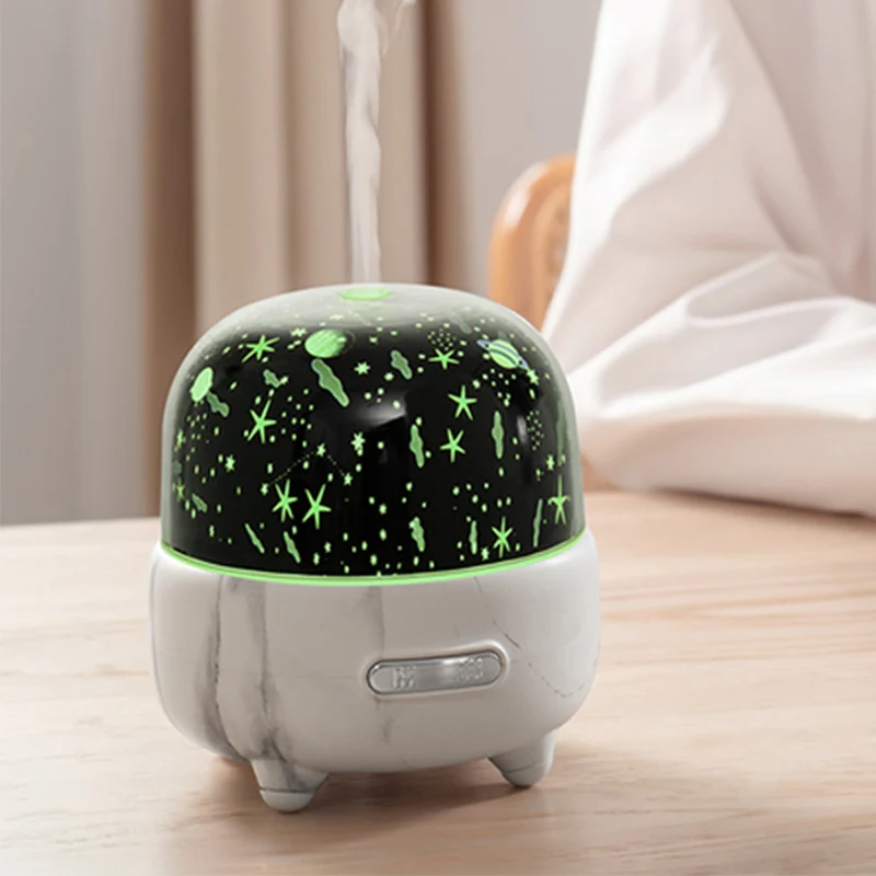 180ml Starry Sky Aromatherapy USB Spray Diffuser Air Essential Oil Humidifier For Home