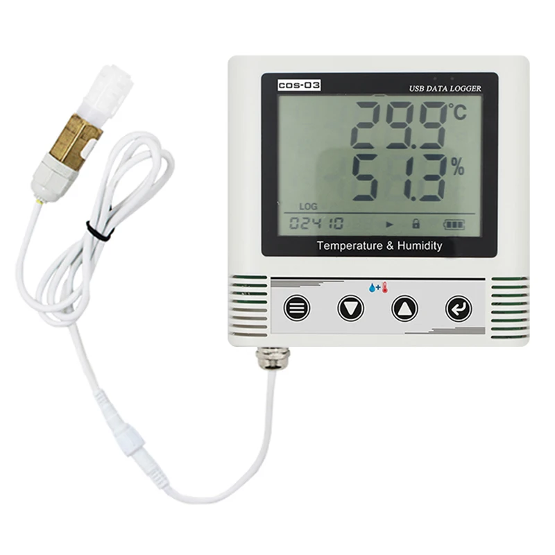 2019 горячий Cos-03 простой USB экспортный рекордер температуры и влажности