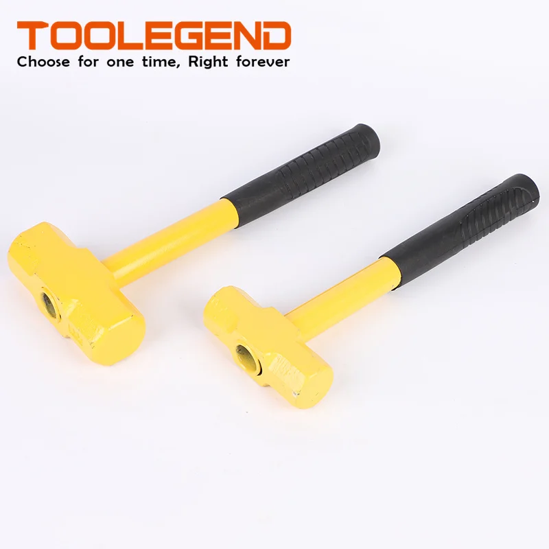 Steel Pipe Handle Octagon Hammer Wooden Handle Heavy-Duty Wall Breaking and Sledge Hammer hand tools