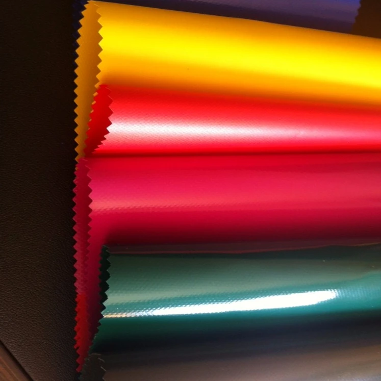FLAME RETARDANT PVC TARPULIN High Quality Coated Fabric for Outdoor Use Tents Bags Cars Curtains Plaid Style Knitting Pattern