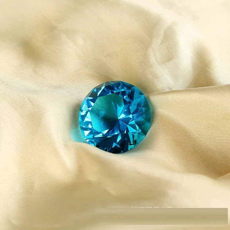 Wholesale of High-Quality Crystal Diamond Jewelry Gifts Colored Glass Crystal Stones Diamond
