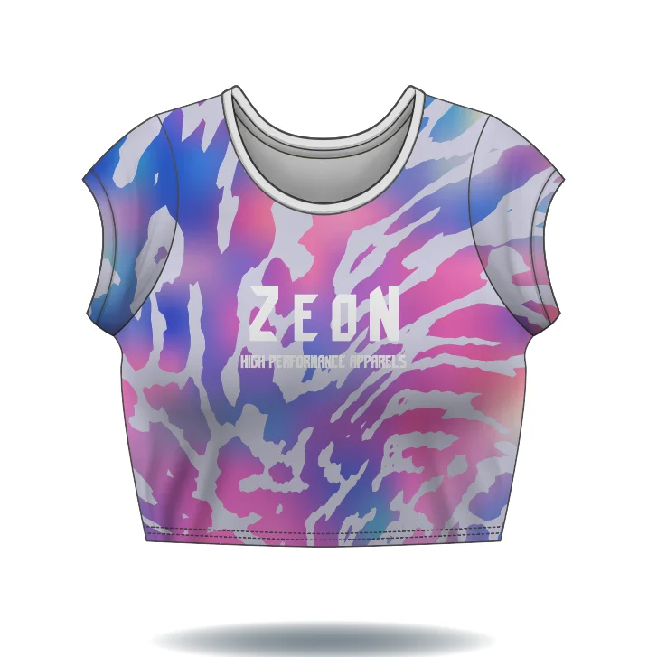 custom logo Anti-UV t shirt Eco Friendly t shirt short sleeve womens ladies girls t shirt crop top