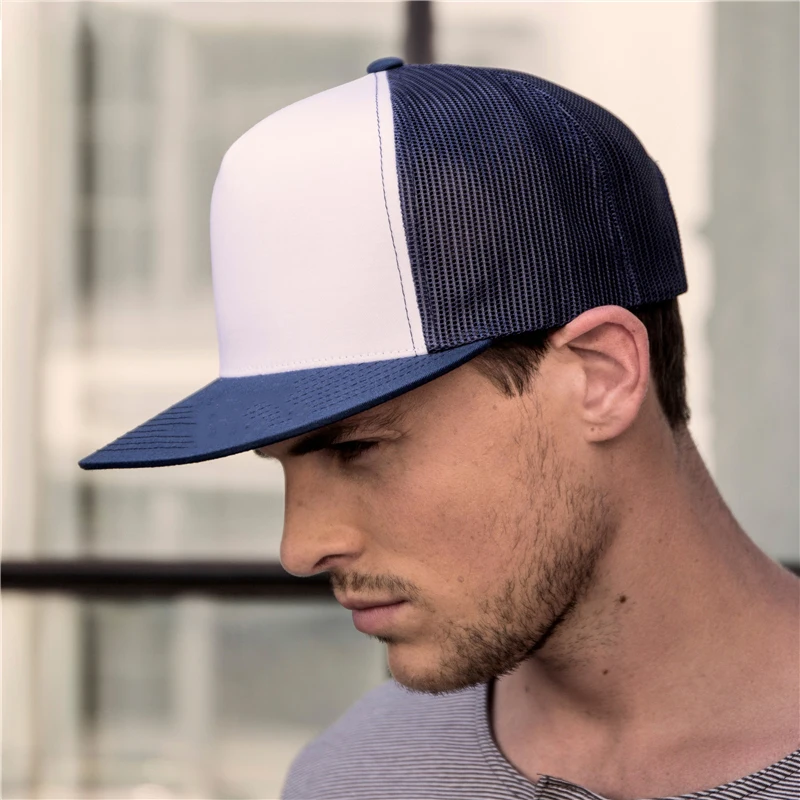 Custom logo 5 panel hip hop cap casquette snapback trucker blank hats snapback 3d embroidery snapback hat cap
