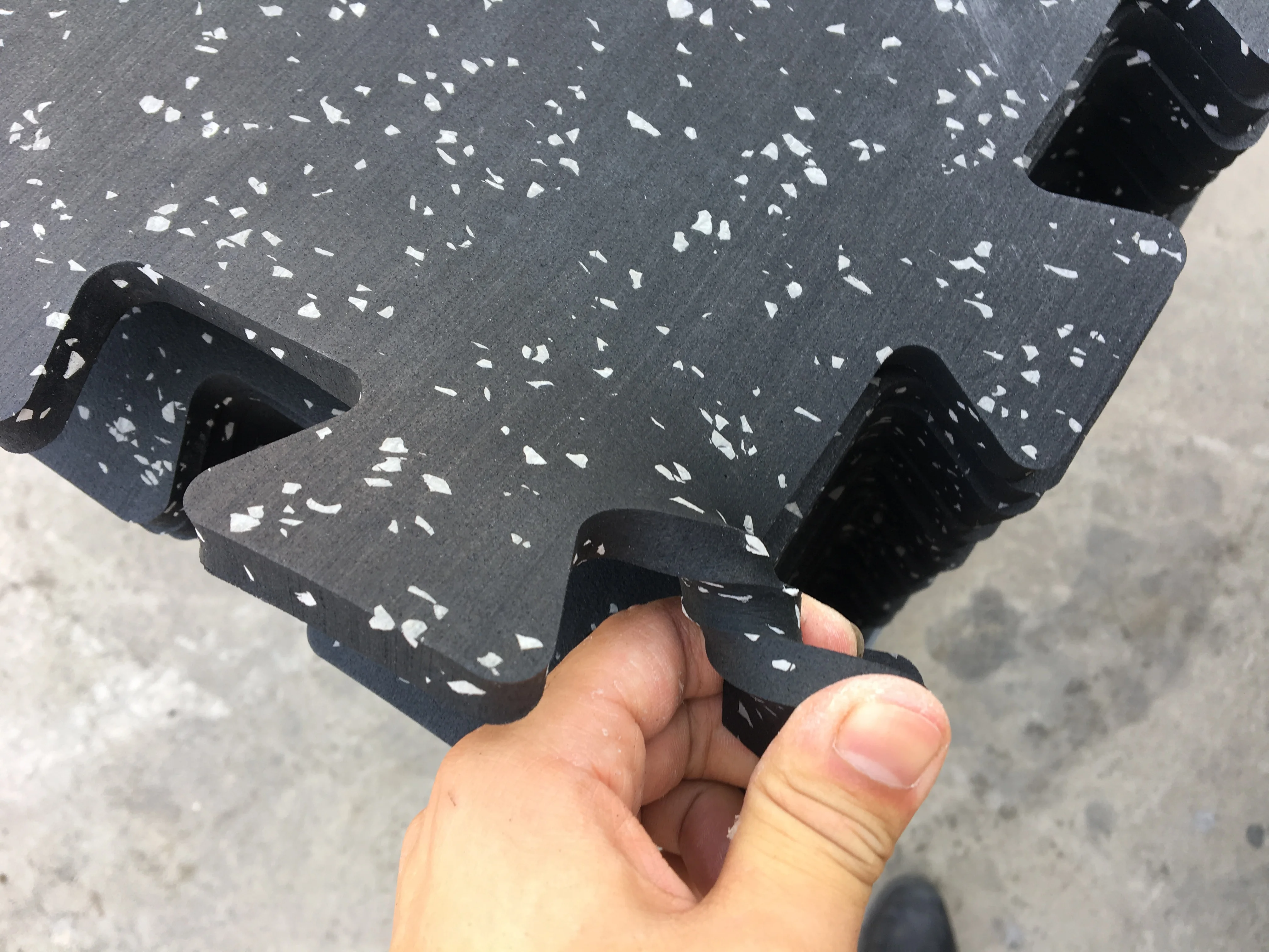 100% caucho EPDM pisos precio bajo rubber