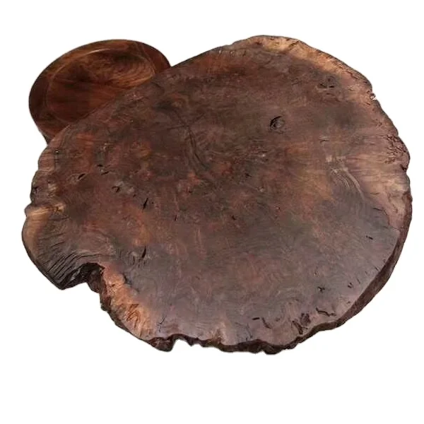 Уникальный кофейный столик из Натурального ореха