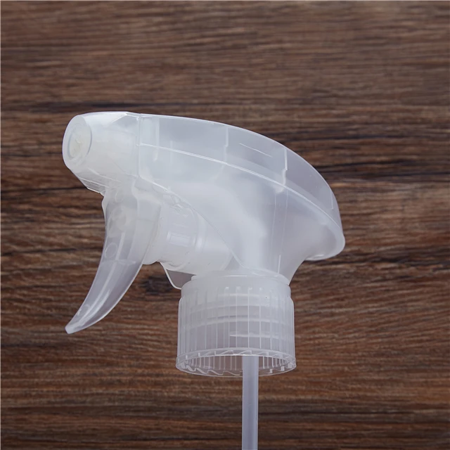 wholesale top quality 28/400 28/410 all plastic trigger sprayer with spray nozzles for cleaning plastic bottle top