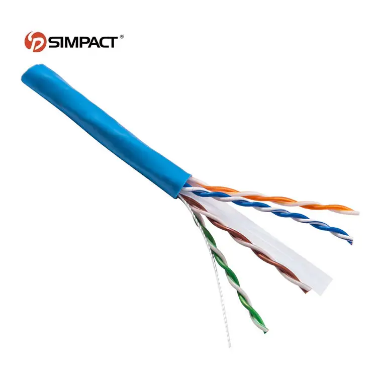Professional manufacturer Pvc Lszh Jacket 305m utp cat6 outdoor network cable outdoor cat6 ethernet cable 23 awg