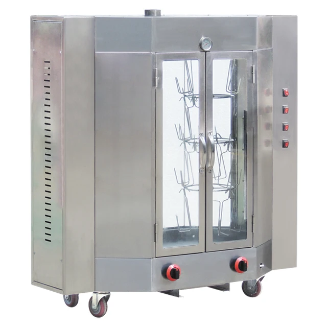 Vertical gas chicken rotisserie for sale EB-WG02