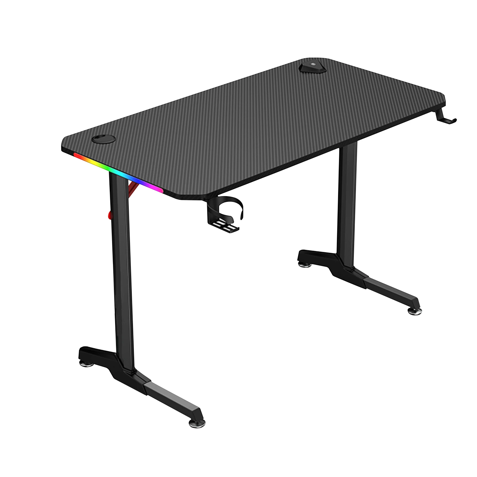 Игровой стол с крючками ящик для хранения голосовое освещение RGB светодиодный игровой