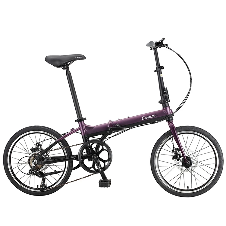 Aluminum Frame Folding Bike 20-Inch Wheels 7-Speed  Cranston  Lightweight aluminum alloy bicycle