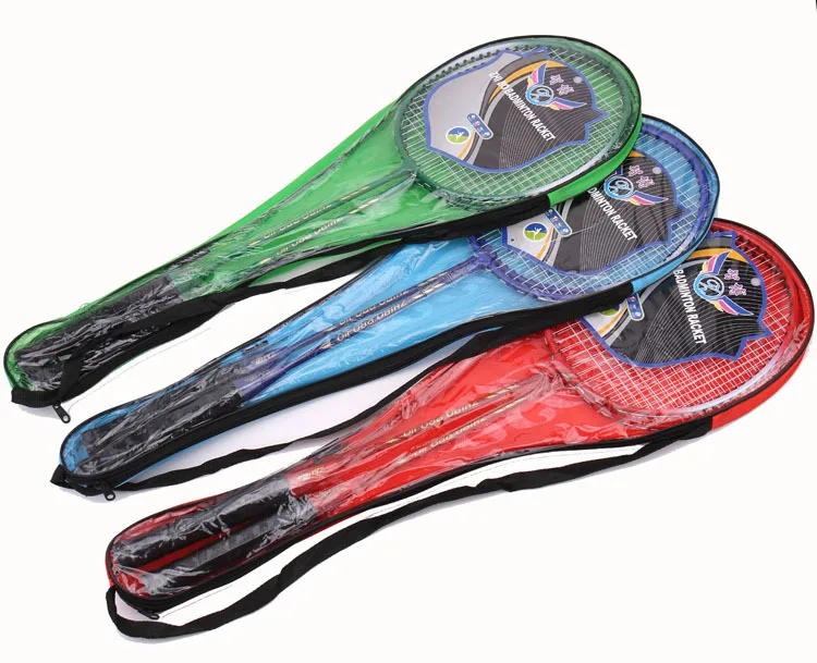 Factory price best quality professional iron alloy tennis racket badminton racquet badminton racket wholesale Free custom (1600558212409)
