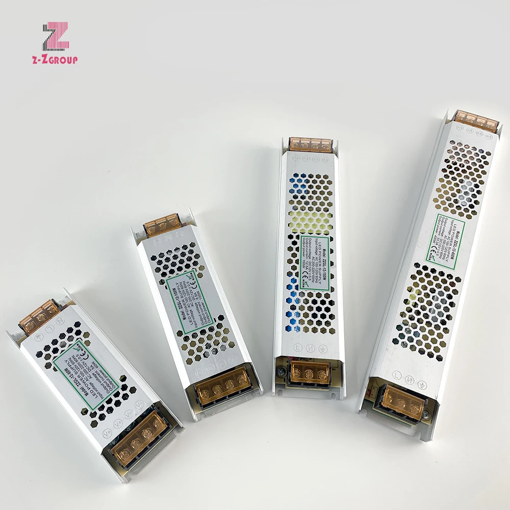 Mini Ultra Thin Led Strips Power Switch Rainproof Led Switching Power Supply Outdoor Advertising Board Light Box Transformer