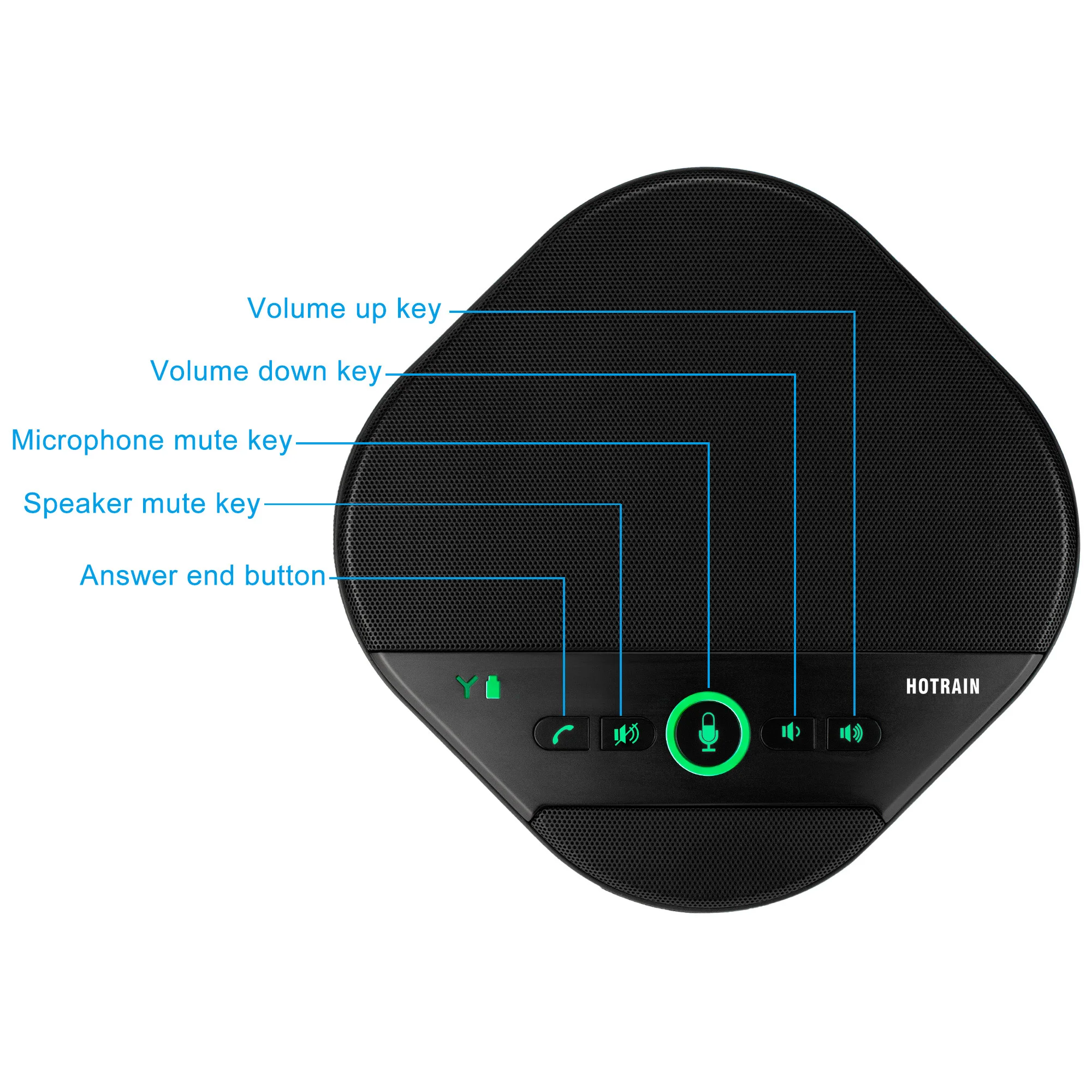 Hotrain FX3000U USB Professional Power Speech Speaker & Speakerphone for Conference