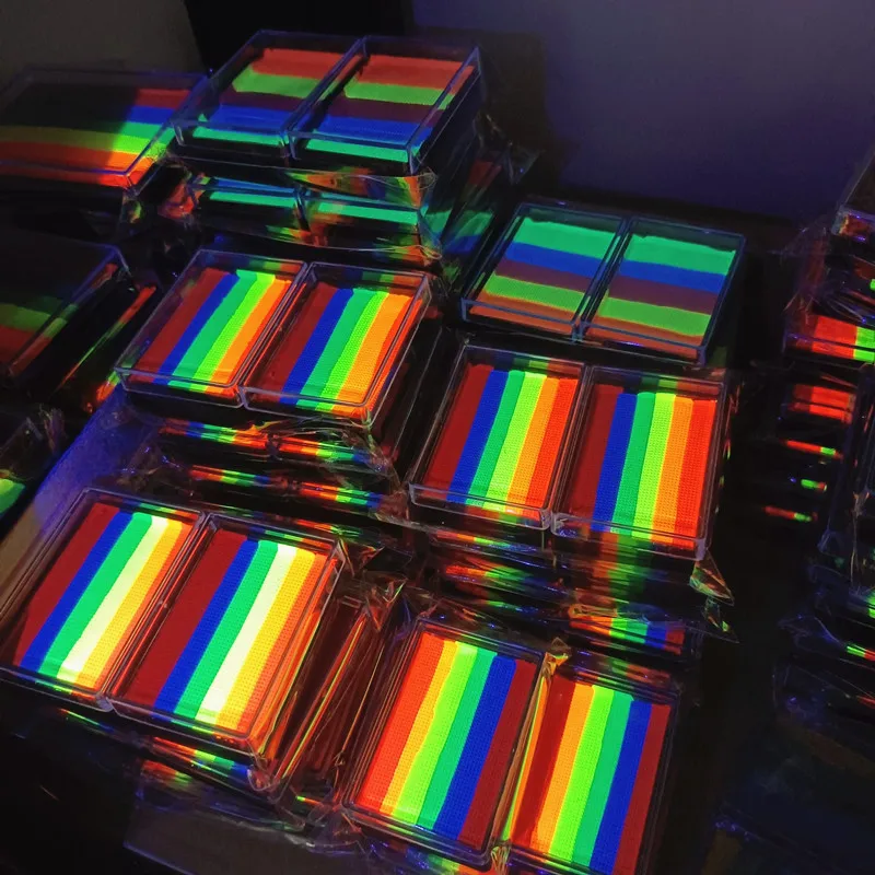 30g Face Paint Wholesale customization Water-based Non-Toxic UV Neon Festival Dressing Articles